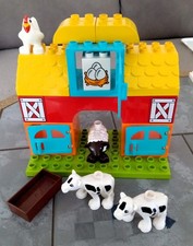 Lego Duplo Mein erster Bauernhof- Gebäude-Tiere- ohne Junge und Mädchen 19 Teile