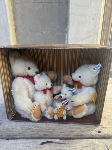 Steiff teddy bear family set - steiff,