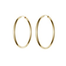 Hoop earrings 37.5mm 333 gold