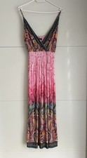 Boho Maxikleid Bunt Paisley