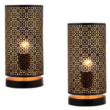 2 x Tischlampe Nachttischlampe