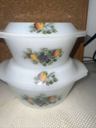 Vintage arcopal fruits - vintage,