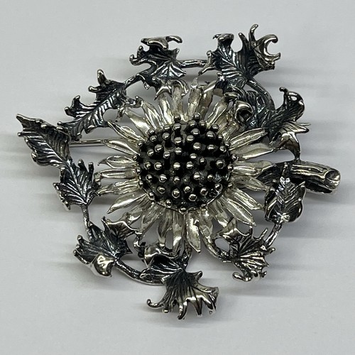 Trachtenschmuck brosche distel - trachtenschmuck,