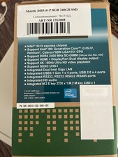 Shuttle DH310 i7 8 GB 240GB