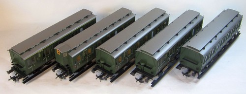 Lenz wagenset 5x - 5x, abteilwagen