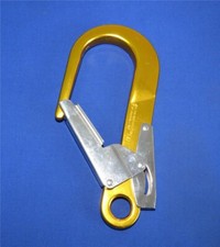 Skylotec Einhand Karabinerhaken H-015 Lagerware Ex BW Marine Aluminium mit Auge 