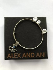 Alex and Ani Armband Armreifen Anker Silber Anchor Charm Bangle - grounded, OVP
