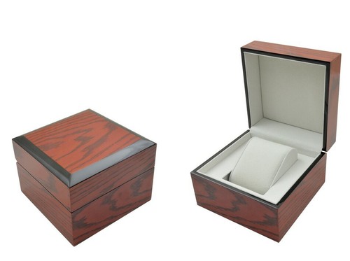 Edles hochglanz uhrenbox - edles, fuer
