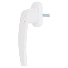 Premium Aluminium Fenstergriff mit Druckknopf verschiedene Farben