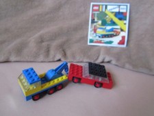 LEGO Set 651 Tow Truck and Car mit Anleitung Town Classic 70er