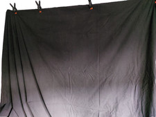 Schwarzer Fotohintergrund / Stoffwand ca. 3 x 3,5 m – gebraucht