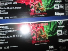 2 Tickets für IRON MAIDEN am 2.Juni 2026 in Hannover