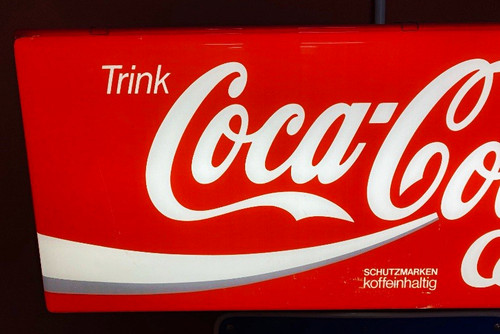 Coca cola leuchtreklame - coca,