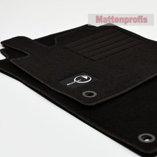 Mattenprofis Velours Edi Fußmatten für Smart Fortwo 450 ab Bj.1998 - 2007 sw