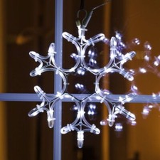 LED Deko-Schneeflocke mit