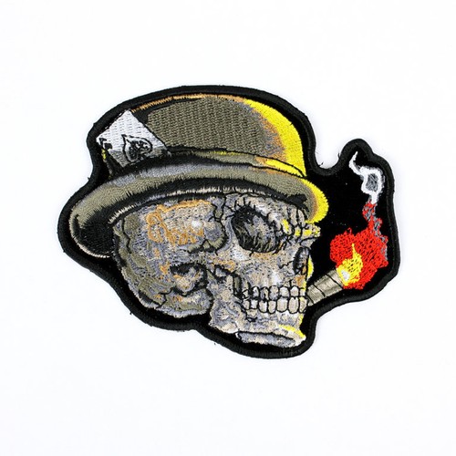 Biker chopper rockabilly skull - biker,