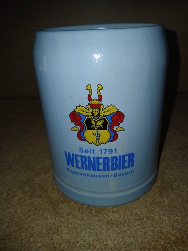 älter bierkrug werner - bierkrug,
