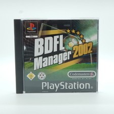 BDFL Manager 2002 - Sony PlayStation 1 PS1 - OVP Anleitung Sehr Gut