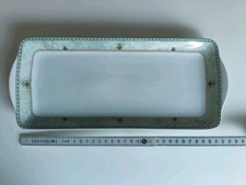 Kuchenplatte Servierplatte Porzellan Seltmann Weiden ca. 34x 14,5 cm