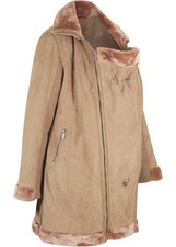 Umstandsjacke Gr. 36 Hellbraun