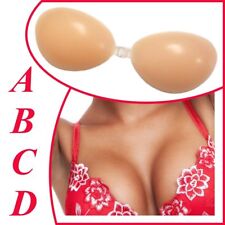 Silikon BH Klebe Push Up mit  oder ohne Träger  A B C D selbstklebend Einlagen