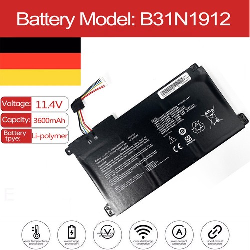 B31n1912 laptop akku - b31n1912, asus
