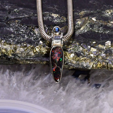 Boulder Opal Anhänger, 925er