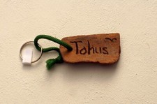 Schlüsselanhänger Treibholz "Tohus" mit Möwe maritim Sylt Strandholz ⛵⚓?