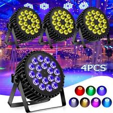 U`King 270W PAR 18 LED 4in1 RGBW DMX Bühnenlicht Scheinwerfer Halloween Disco