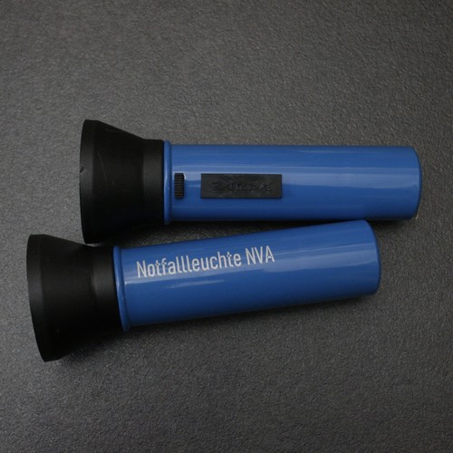 Taschenlampe ddr blau schwarz - blau,