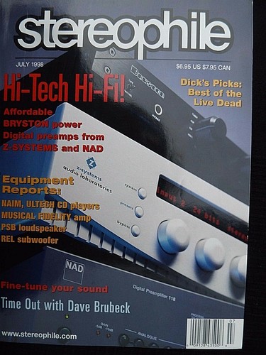 Stereophile ayre - stereophile, 7/98,ayre