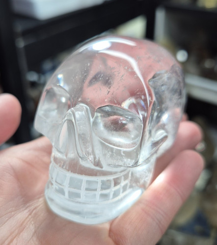 Totenkopf klar quarz kristall - totenkopf,