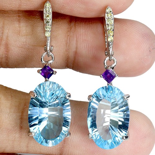 925 sterling silber - silber, ohrringe