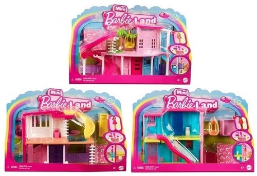 Barbie mini villa mit cm - barbie, 4