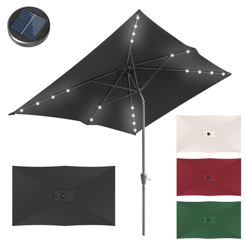 Sonnenschirm mit led - sonnenschirm,