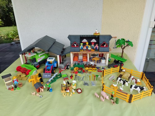 Playmobil bauernhof mega set - bauernhof, mega-set