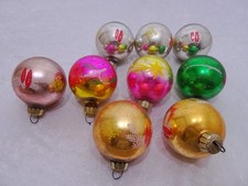 9 x DDR Lauscha Glas Design