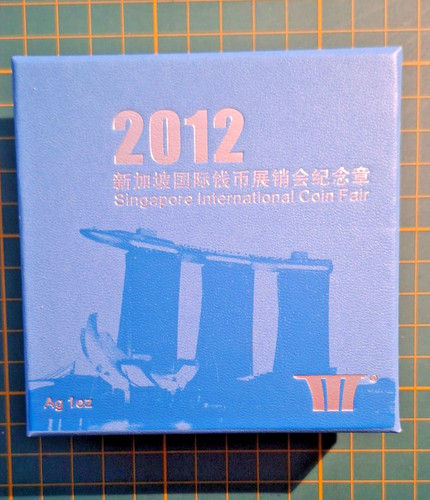 China panda silbermedaille - panda,