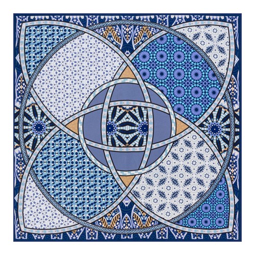 Roeckl kaleidoskope 53x53 tuch - kaleidoskope,