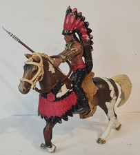 HASBRO/SCHLEICH CUSTOM INDIANER AUF PFERD UNIKAT
