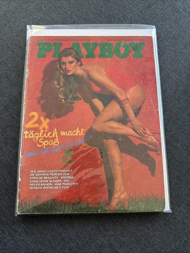 Playboy august 1976 retro - august,