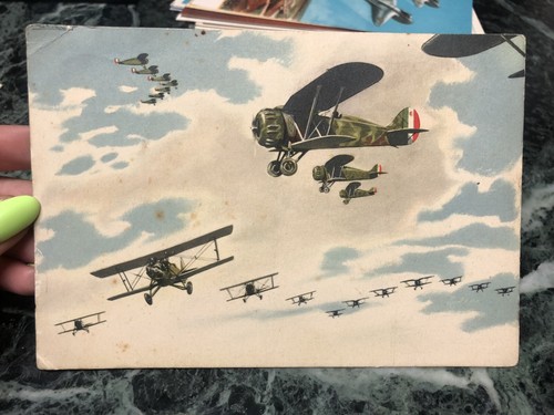 Militärpostkarte luftfahrt - militärpostkarte,
