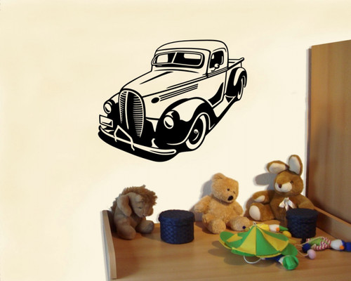 Wandtattoo pick oldtimer - pick, up