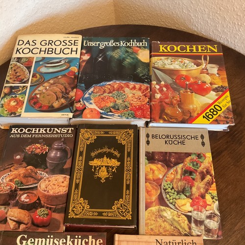 Kochbücher aus der - , ddr,