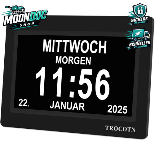 Demenz uhr digitale - uhr,