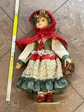 Rotkäppchen Porzellan Puppe