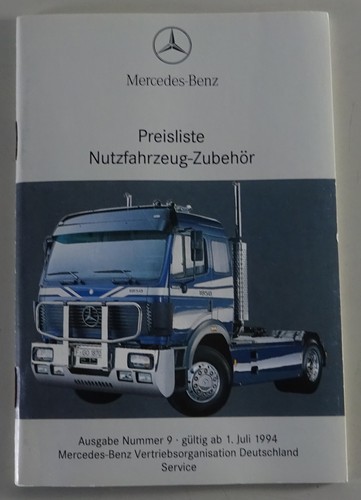 Preisliste mercedes benz - preisliste, mercedes-benz