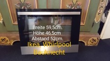 Whirlpool Backofentür  mit Scharniere . 59,5x46,5cm. Passt für viele andere.