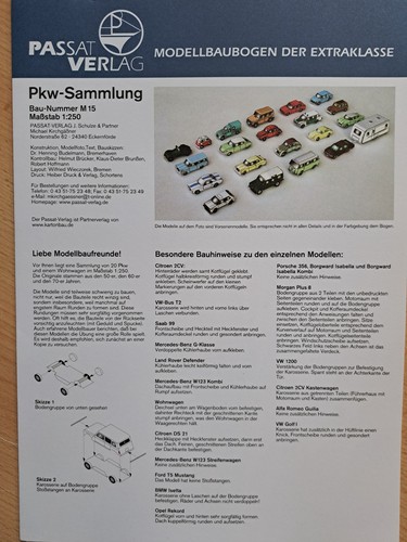Pkw auto sammlung - pkw,
