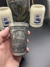Zinnbecher 2 bierkrüge - 🔥,